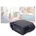 Uhappy U70 draagbare LED-projector met afstandsbediening - grijs