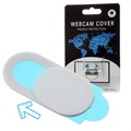 Ultra Dunne Universele Webcam Cover - 0.7mm - Wit