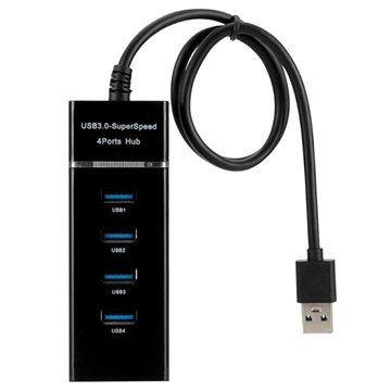 Universele 4-Poorts SuperSpeed USB 3.0 Hub