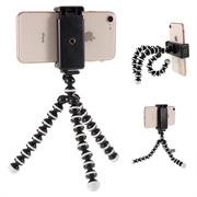 Universele Flexibele Smartphone Statief - 60-85mm - Zwart