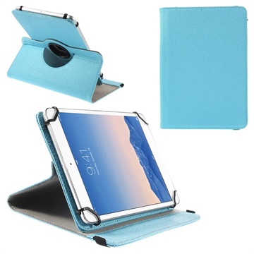 Universal Rotary Folio Case voor Tablets - 9-10" - Babyblauw