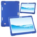 Universele schokbestendige siliconen hoes voor tablets - 10" - Donkerblauw
