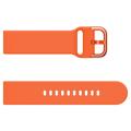 Universele Smartwatch Siliconen Band - 20mm - Oranje