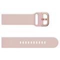 Universele Smartwatch Siliconen Band - 20mm - Roze