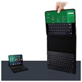 Universeel Tablet Bluetooth Toetsenbord Hoesje - 12.9" - Zwart
