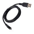 Universele USB-A / MicroUSB-kabel - 1m - Zwart