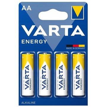 Varta Energy R6/AA batterij - 4 stuks.