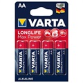 Varta Longlife Max Power AA Batterij 4706110404 - 1.5V - 1x4
