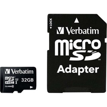 Verbatim Pro MicroSDHC-geheugenkaart - 32 GB
