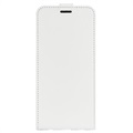 Honor 60 Pro Vertical Flip Case met Kaartsleuf - Wit