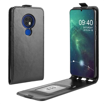 Nokia 6.2/7.2 Verticale Flip Case met Kaartsleuf