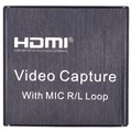 Video Capture Kaart Met Mic In en Line Out - USB 2.0, HDMI