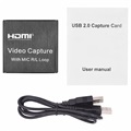 Video Capture Kaart Met Mic In en Line Out - USB 2.0, HDMI