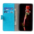 Vintage Series Xiaomi Redmi Note 10/10S Wallet Case - Lichtblauw
