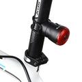 WEST BIKING Slimme sensor fietsremlicht 6 Modi Waterdicht USB Opladen Fietszadelpen LED Achterlicht