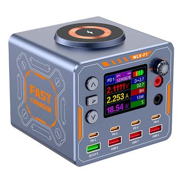 WLX-F1 8-poorts draadloos snellaadstation - 140W