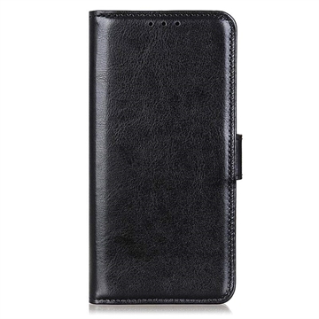 Nokia C02 Wallet Case met Magnetische Sluiting - Zwart