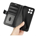 Honor X8 Wallet Case met Magnetische Sluiting - Zwart