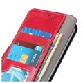 Motorola Moto G52 Wallet Case met Magnetische Sluiting - Rood