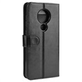 Nokia 6.2/7.2 Wallet Case met Magnetische Sluiting - Zwart