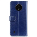 Nokia C200 Wallet Case met Magnetische Sluiting - Blauw