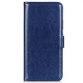 Nokia C21 Wallet Case met Magnetische Sluiting - Blauw