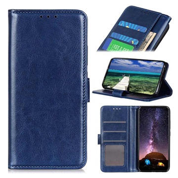 Nokia X10/X20 Wallet Case met Magnetische Sluiting - Blauw