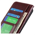 Nokia X10/X20 Wallet Case met Magnetische Sluiting - Bruin