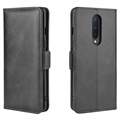 OnePlus 8 Wallet Case met Magnetische Sluiting - Zwart