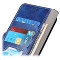 OnePlus 8T Wallet Case met Magnetische Sluiting - Blauw