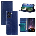OnePlus Ace/10R Wallet Case met Magnetische Sluiting - Blauw