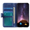 Samsung Galaxy A32 5G/M32 5G Portemonnee Hoesje met Magneetsluiting - Blauw