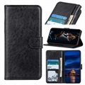 Samsung Galaxy A41 Wallet Case met Magnetische Sluiting - Zwart