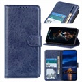 Samsung Galaxy A41 Wallet Case met Magnetische Sluiting - Blauw