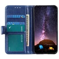 Samsung Galaxy A42 5G Wallet Case met Magnetische Sluiting - Blauw