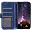 Samsung Galaxy A51 Wallet Case met Magnetische Sluiting - Blauw