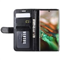 Samsung Galaxy Note10 Wallet Case met Magnetische Sluiting - Zwart