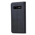 Samsung Galaxy S10 Wallet Case met Standaardfunctie - Zwart