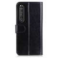 Sony Xperia 1 III Wallet Case met Magnetische Sluiting - Zwart