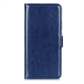 Sony Xperia 1 V Wallet Case met Magnetische Sluiting - Blauw