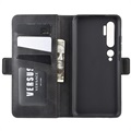 Xiaomi Mi Note 10/10 Pro Wallet Case met Magnetische Sluiting - Zwart