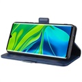 Xiaomi Mi Note 10/10 Pro Wallet Case met Magnetische Sluiting - Blauw