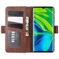 Xiaomi Mi Note 10/10 Pro Wallet Case met Magnetische Sluiting - Koffie