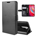 Xiaomi Redmi Note 8 Pro Wallet Case met Magnetische Sluiting - Zwart