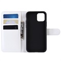 iPhone 11 Wallet Case met Magnetische Sluiting - Wit