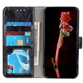 iPhone 12/12 Pro Wallet Case met Magnetische Sluiting - Zwart