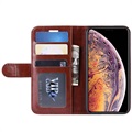 iPhone 11 Pro Max Wallet Case met Magnetische Sluiting - Bruin