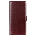 iPhone 14 Max Wallet Case met Standaardfunctie - Bruin