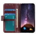 iPhone 14 Max Wallet Case met Standaardfunctie - Bruin