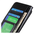 iPhone 14 Pro Wallet Case met Standaardfunctie - Zwart